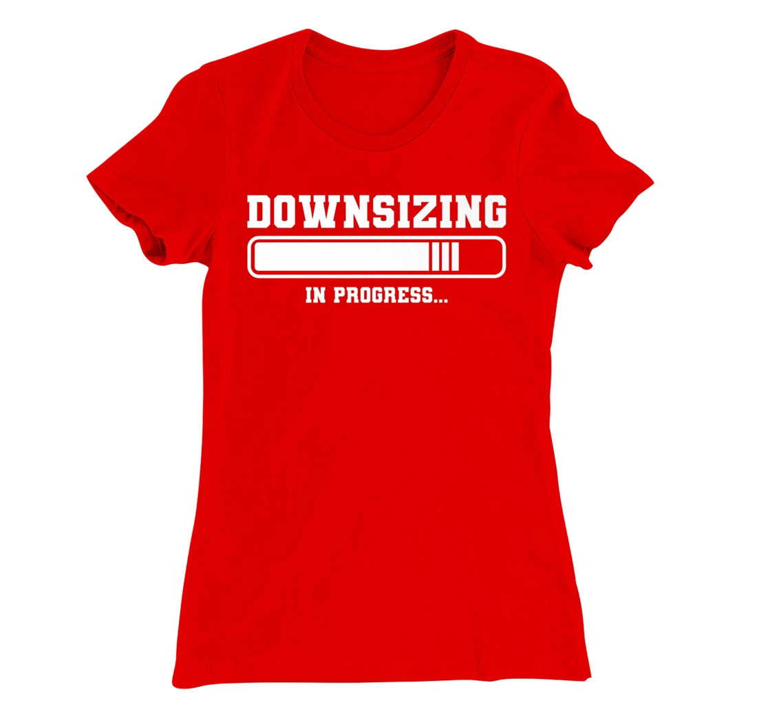 Downsizing In Progress Surgery Weight Loss Workout T-Shirt, Women T-Shirt
