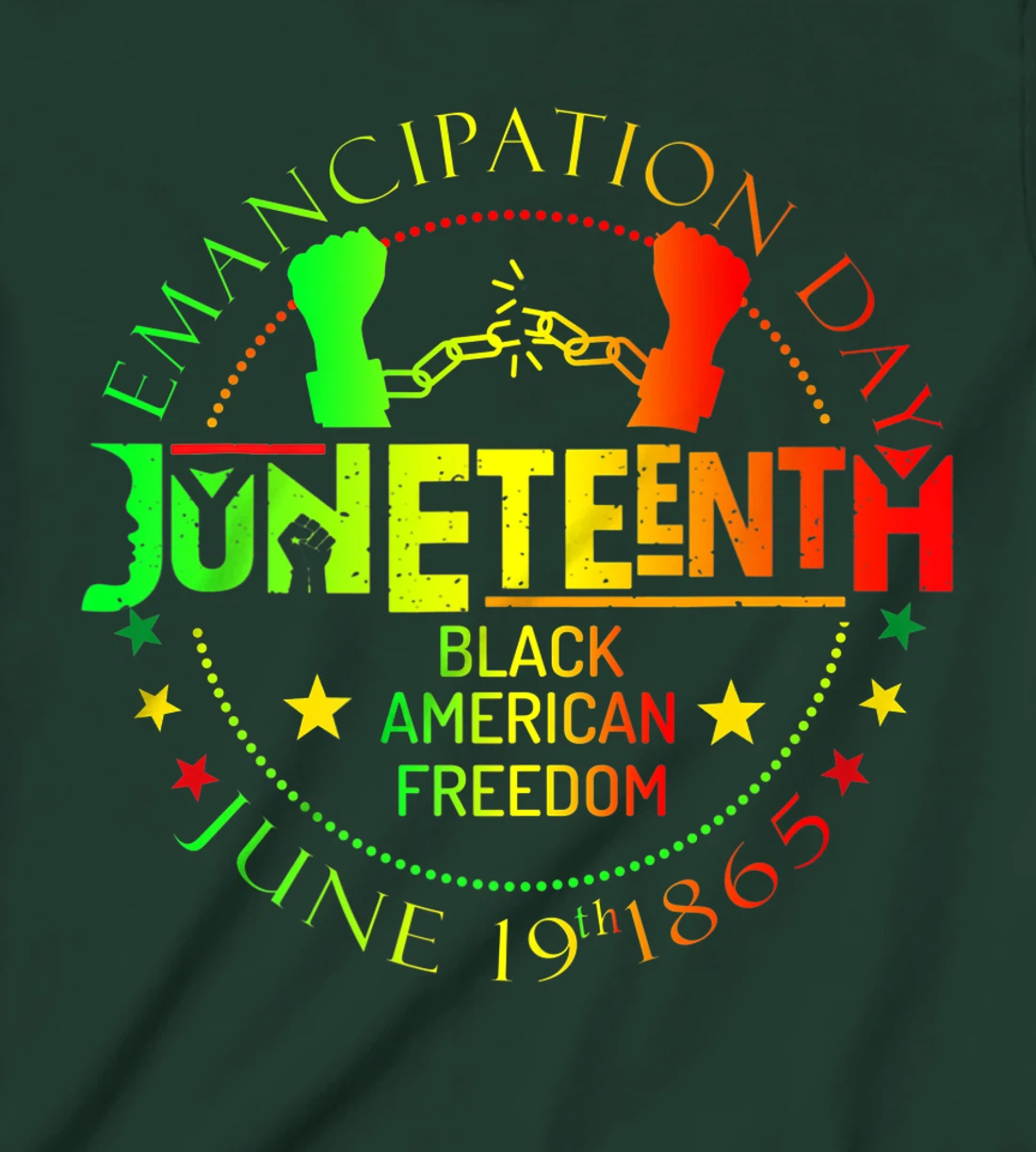 Juneteenth African American Freedom Black History June 19 T-Shirt, Kid T-Shirt and Women T-Shirt