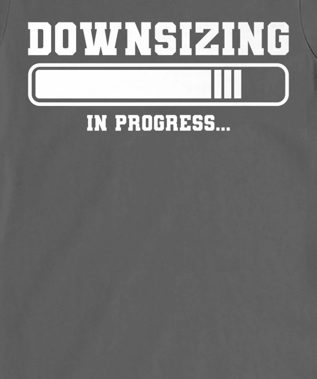 Downsizing In Progress Surgery Weight Loss Workout T-Shirt, Women T-Shirt