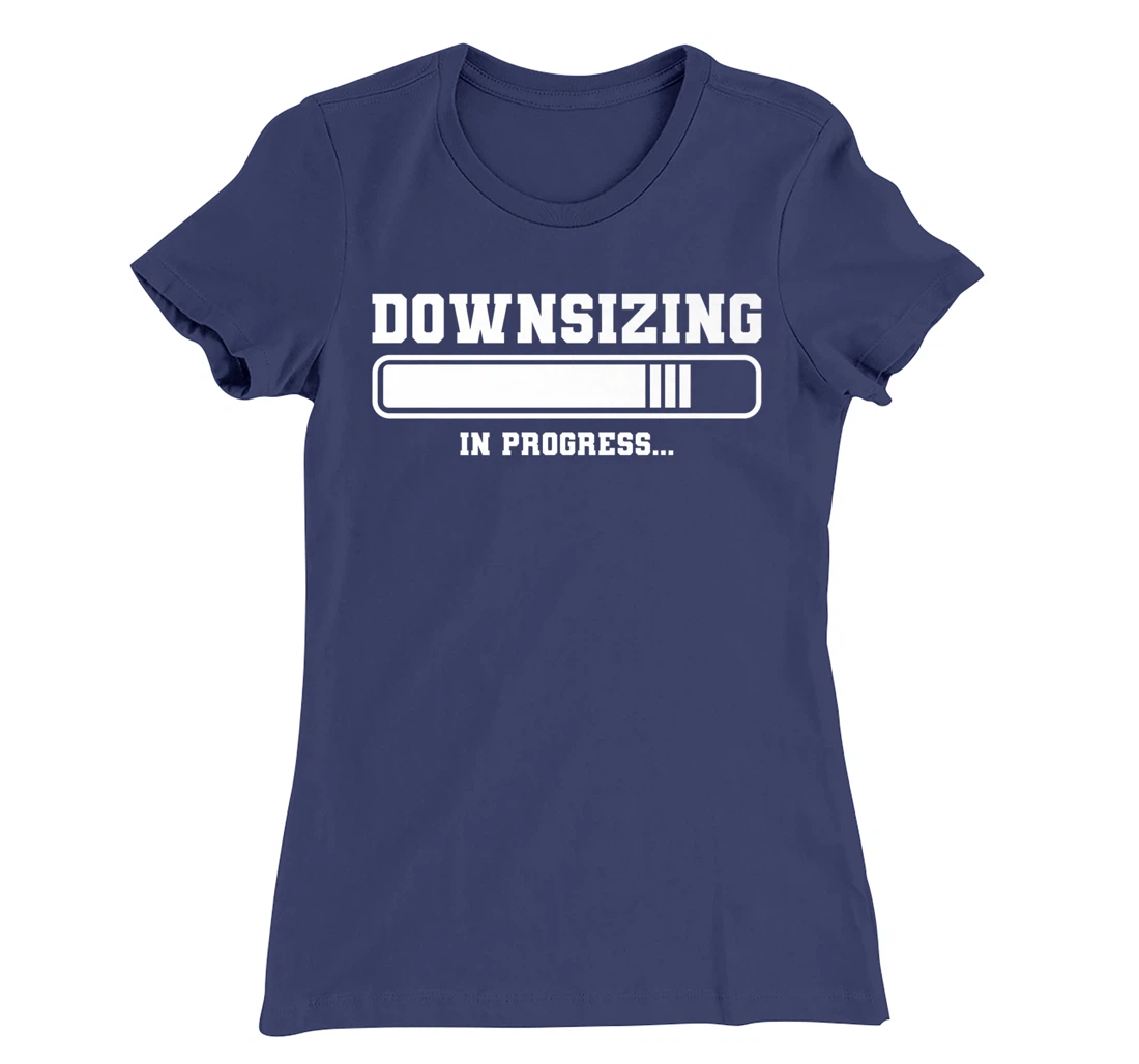 Downsizing In Progress Surgery Weight Loss Workout T-Shirt, Women T-Shirt