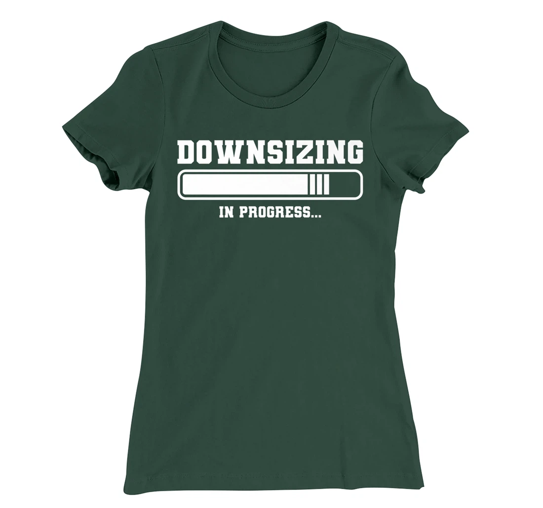 Downsizing In Progress Surgery Weight Loss Workout T-Shirt, Women T-Shirt