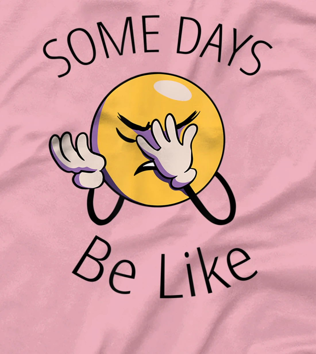 Funny Days U G H Graphic Palm Novelty Tees T-Shirt, Women T-Shirt