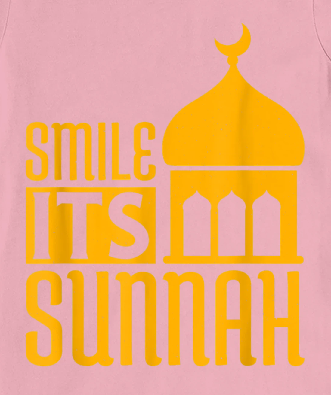 Smile Its Sunnah T-Shirt, Women T-Shirt