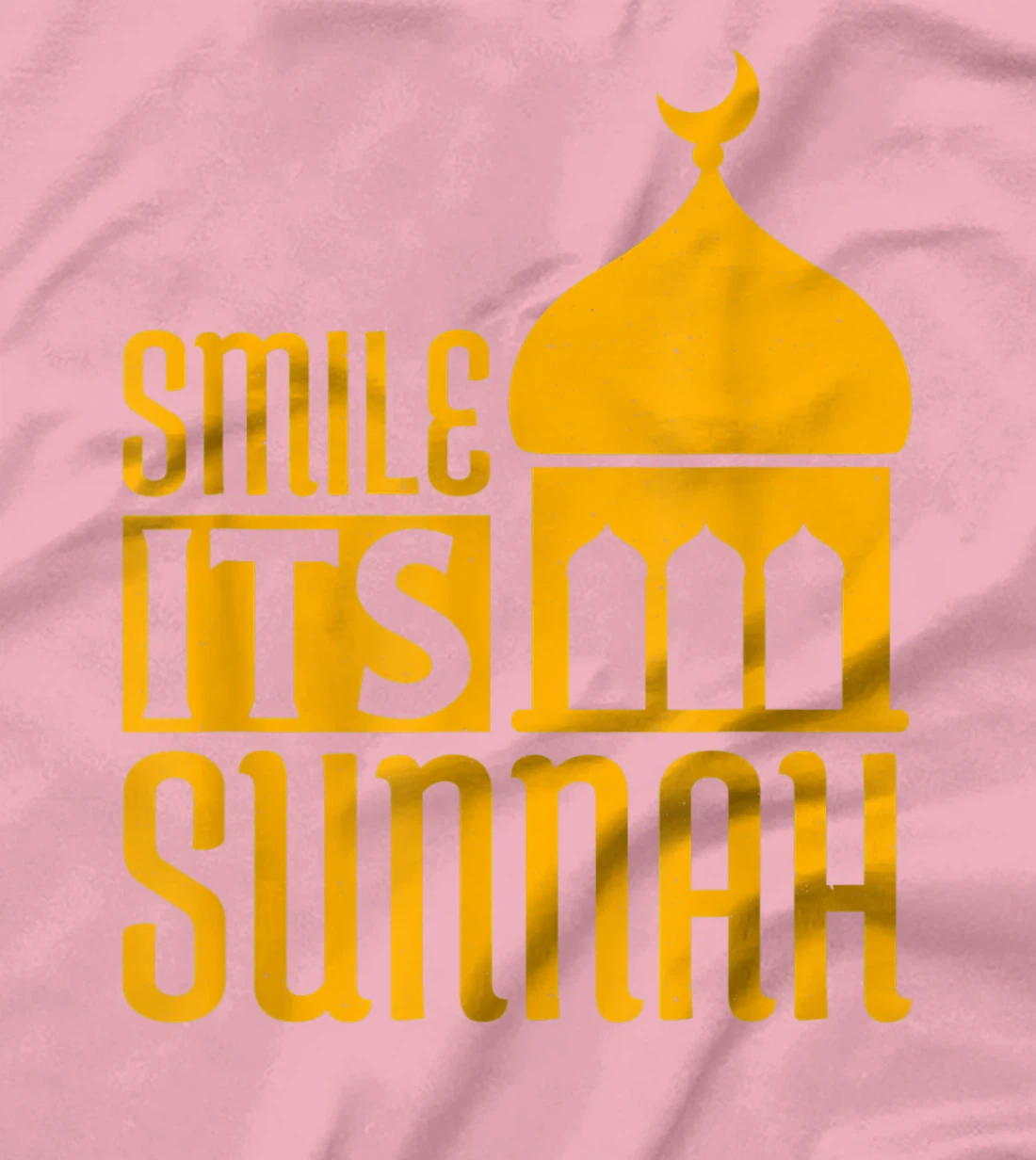 Smile Its Sunnah T-Shirt, Women T-Shirt