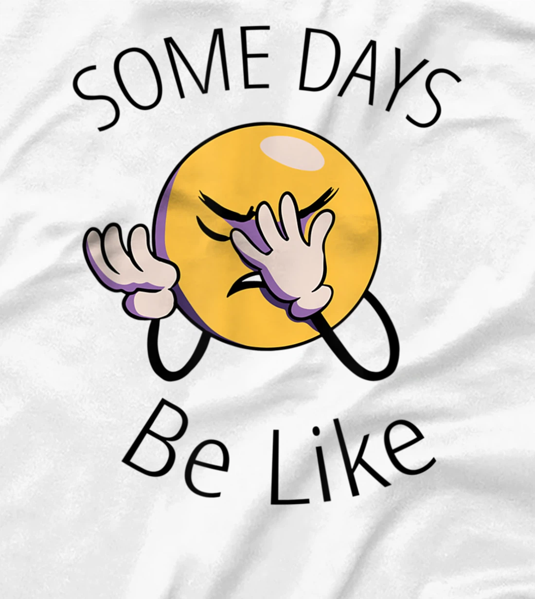 Funny Days U G H Graphic Palm Novelty Tees T-Shirt, Women T-Shirt