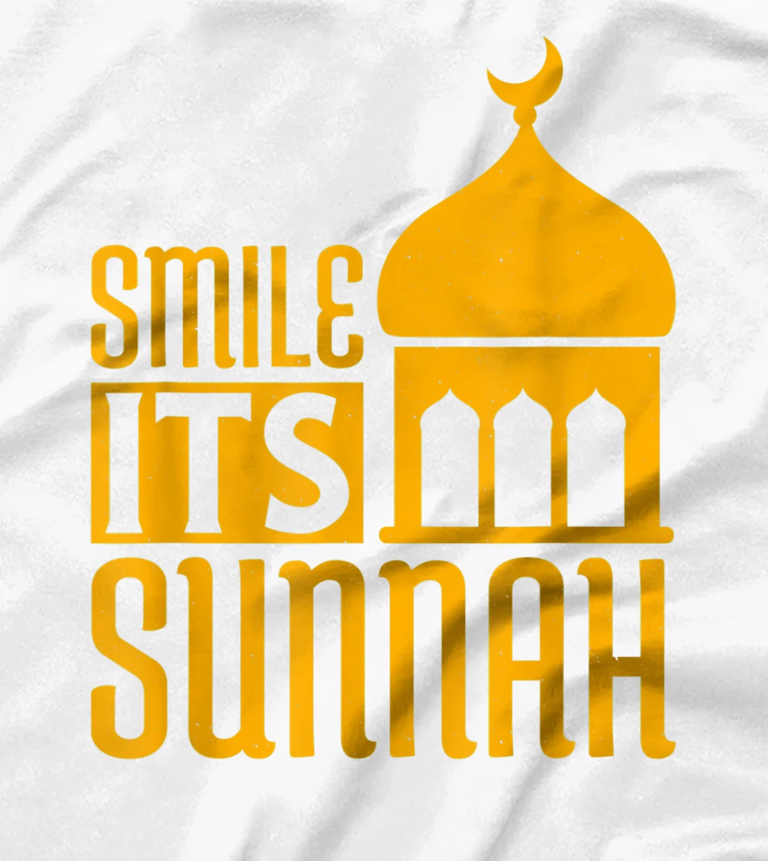 Smile Its Sunnah T-Shirt, Women T-Shirt