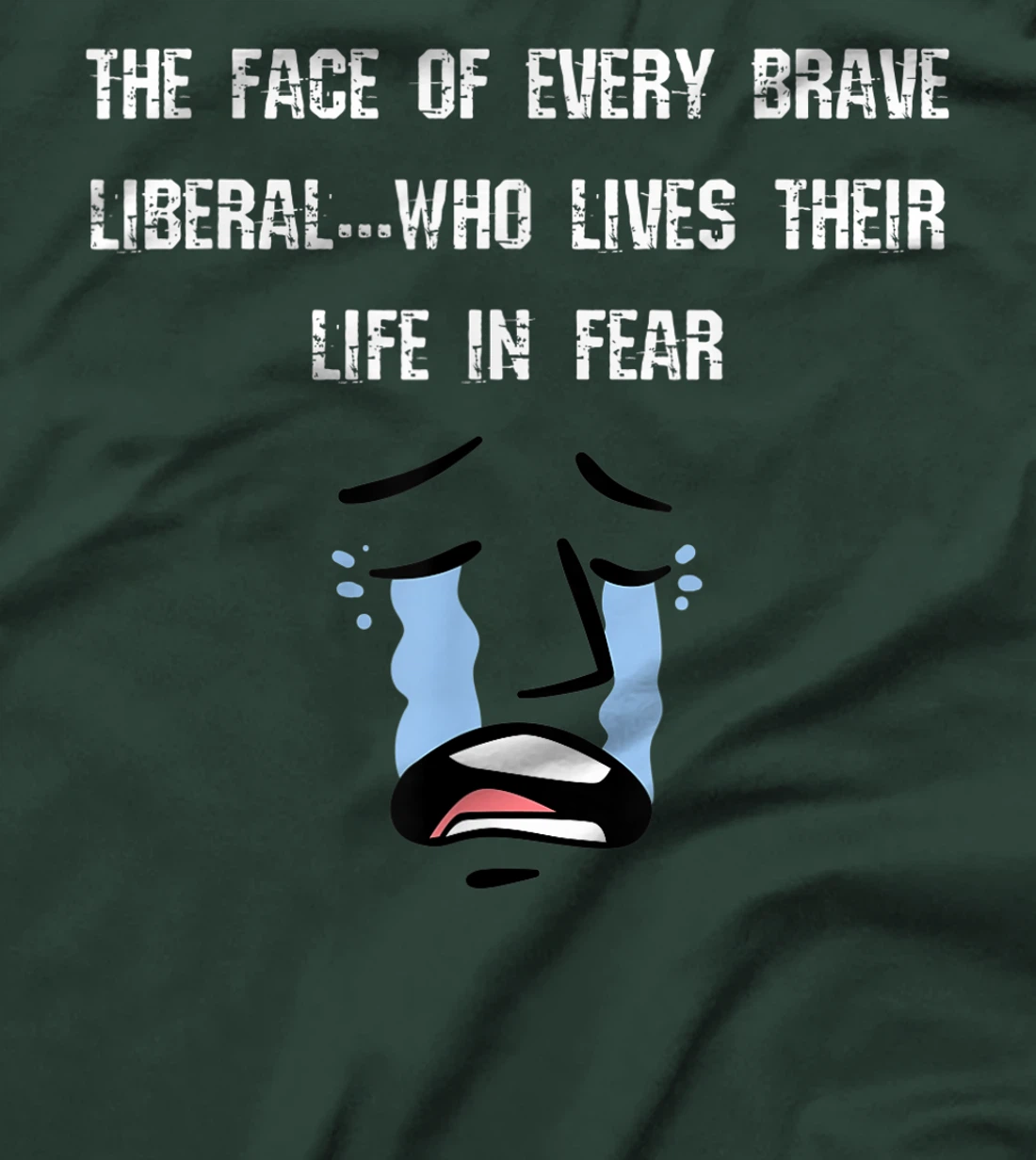 The Face of Every Brave Liberal T-Shirt, Women T-Shirt