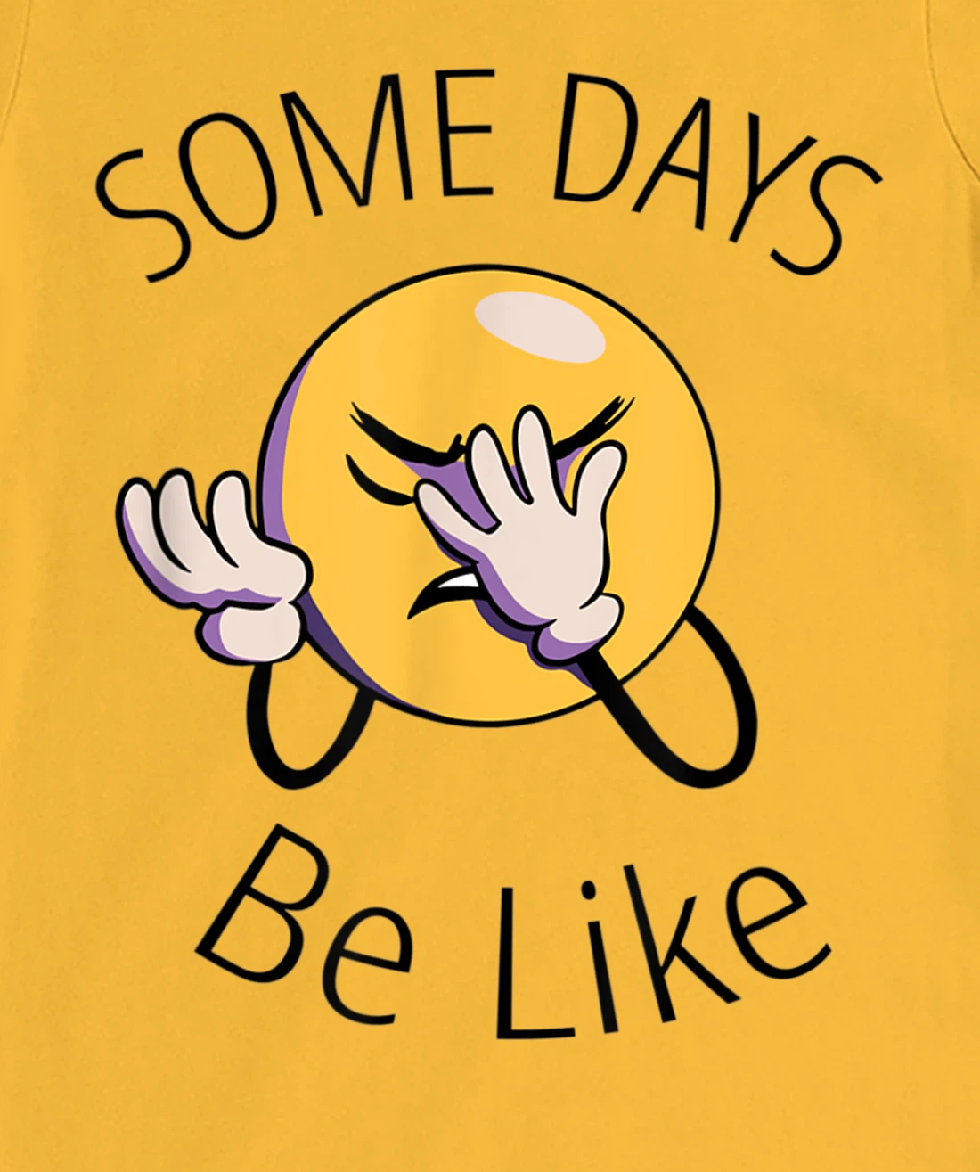 Funny Days U G H Graphic Palm Novelty Tees T-Shirt, Women T-Shirt