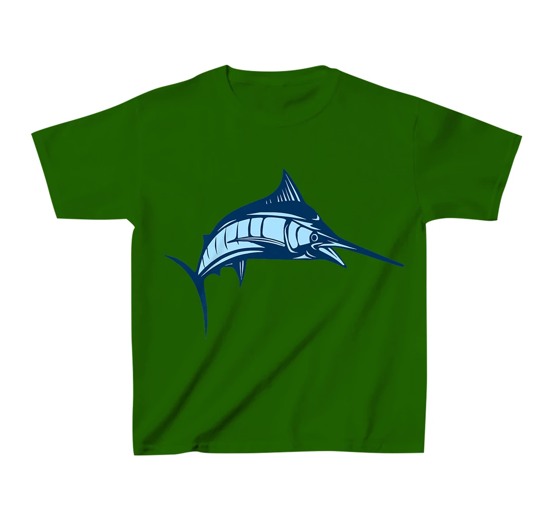 Womens Swordfish Marlin Sword Fish Broadbill Xiphias Gladius T-Shirt, Kid T-Shirt and Women T-Shirt