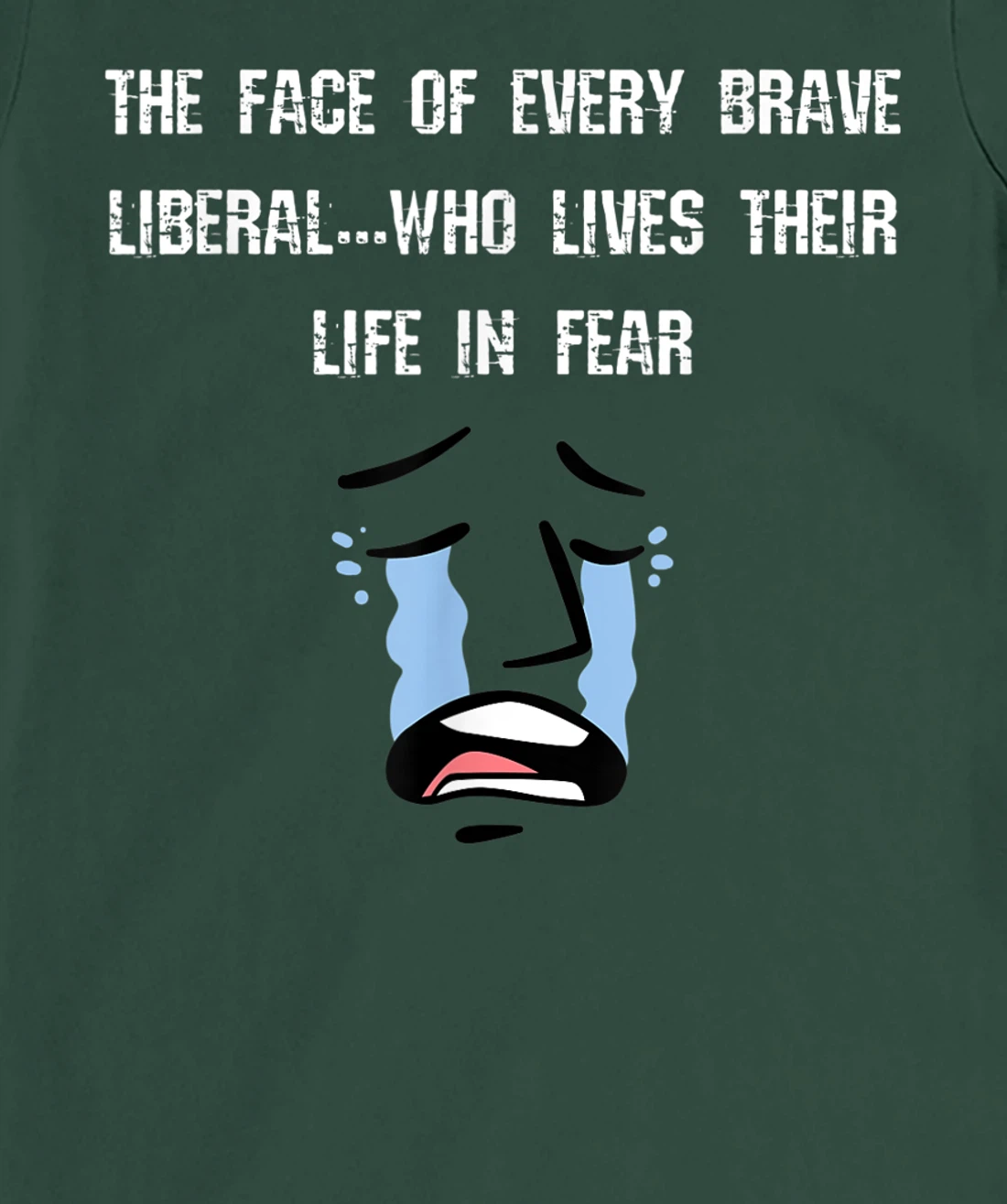 The Face of Every Brave Liberal T-Shirt, Women T-Shirt