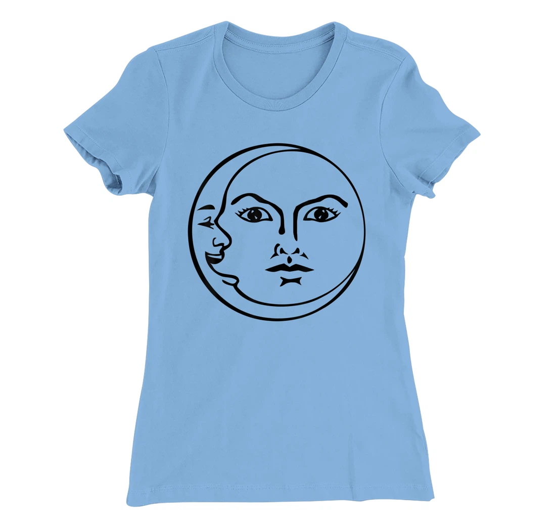 Womens Sun Moon Stars Earth Astrology Astronomer Astronomy T-Shirt, Kid T-Shirt and Women T-Shirt