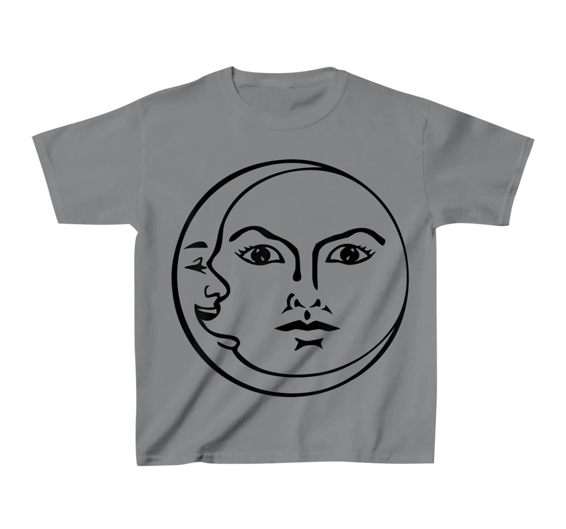 Womens Sun Moon Stars Earth Astrology Astronomer Astronomy T-Shirt, Kid T-Shirt and Women T-Shirt