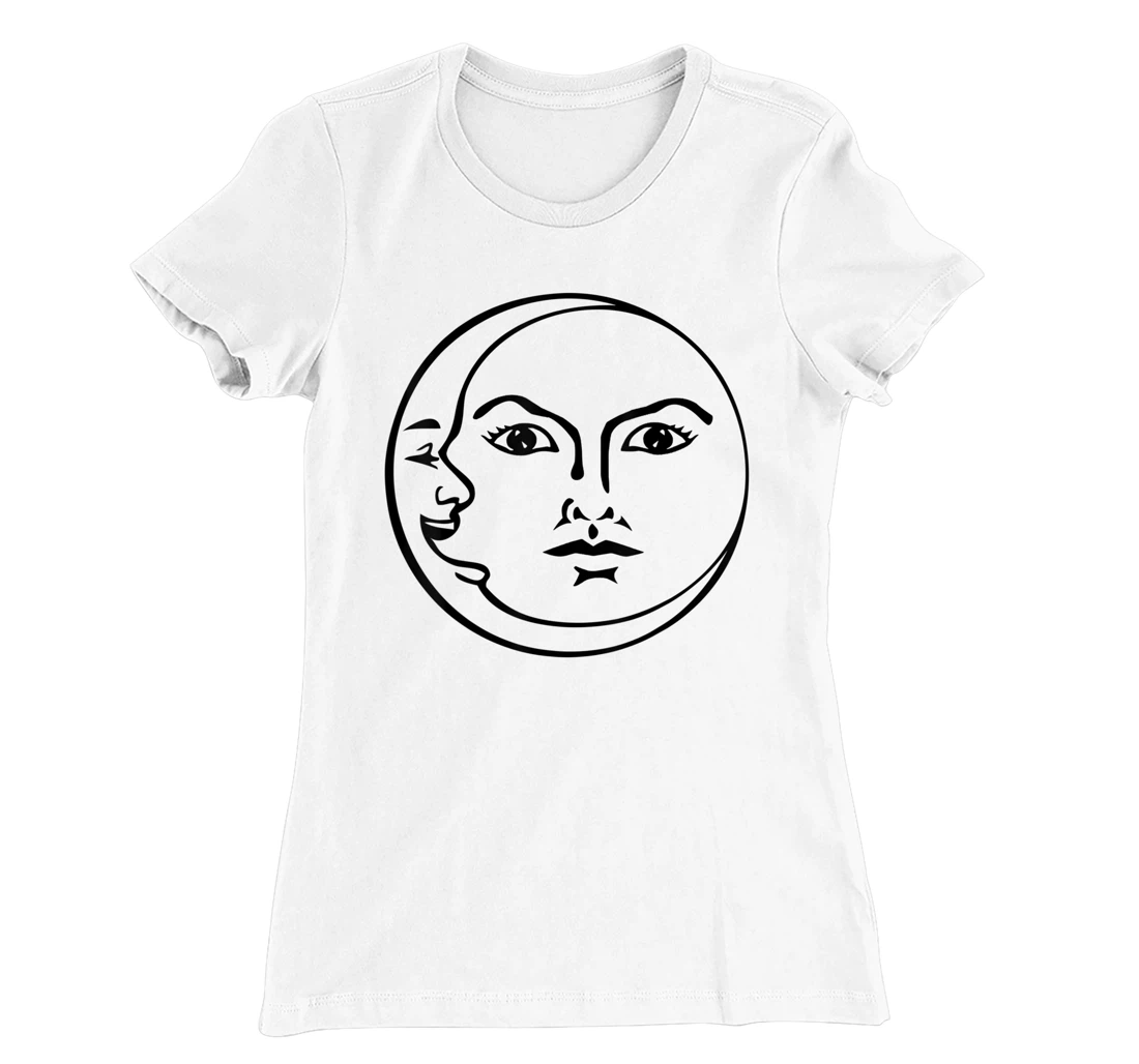 Womens Sun Moon Stars Earth Astrology Astronomer Astronomy T-Shirt, Kid T-Shirt and Women T-Shirt
