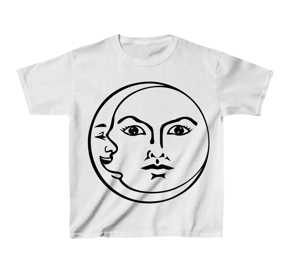 Womens Sun Moon Stars Earth Astrology Astronomer Astronomy T-Shirt, Kid T-Shirt and Women T-Shirt