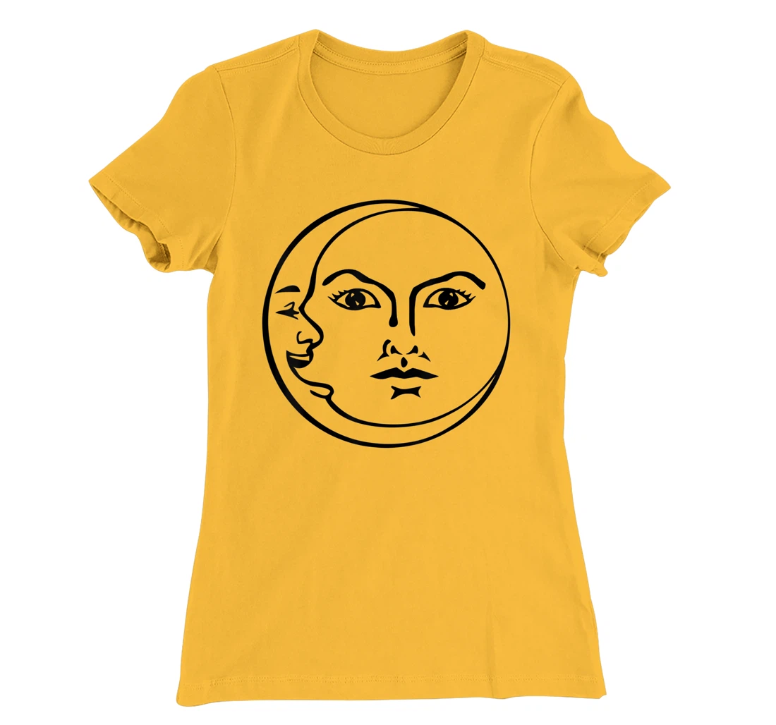 Womens Sun Moon Stars Earth Astrology Astronomer Astronomy T-Shirt, Kid T-Shirt and Women T-Shirt