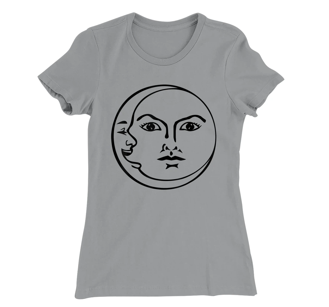 Womens Sun Moon Stars Earth Astrology Astronomer Astronomy T-Shirt, Kid T-Shirt and Women T-Shirt