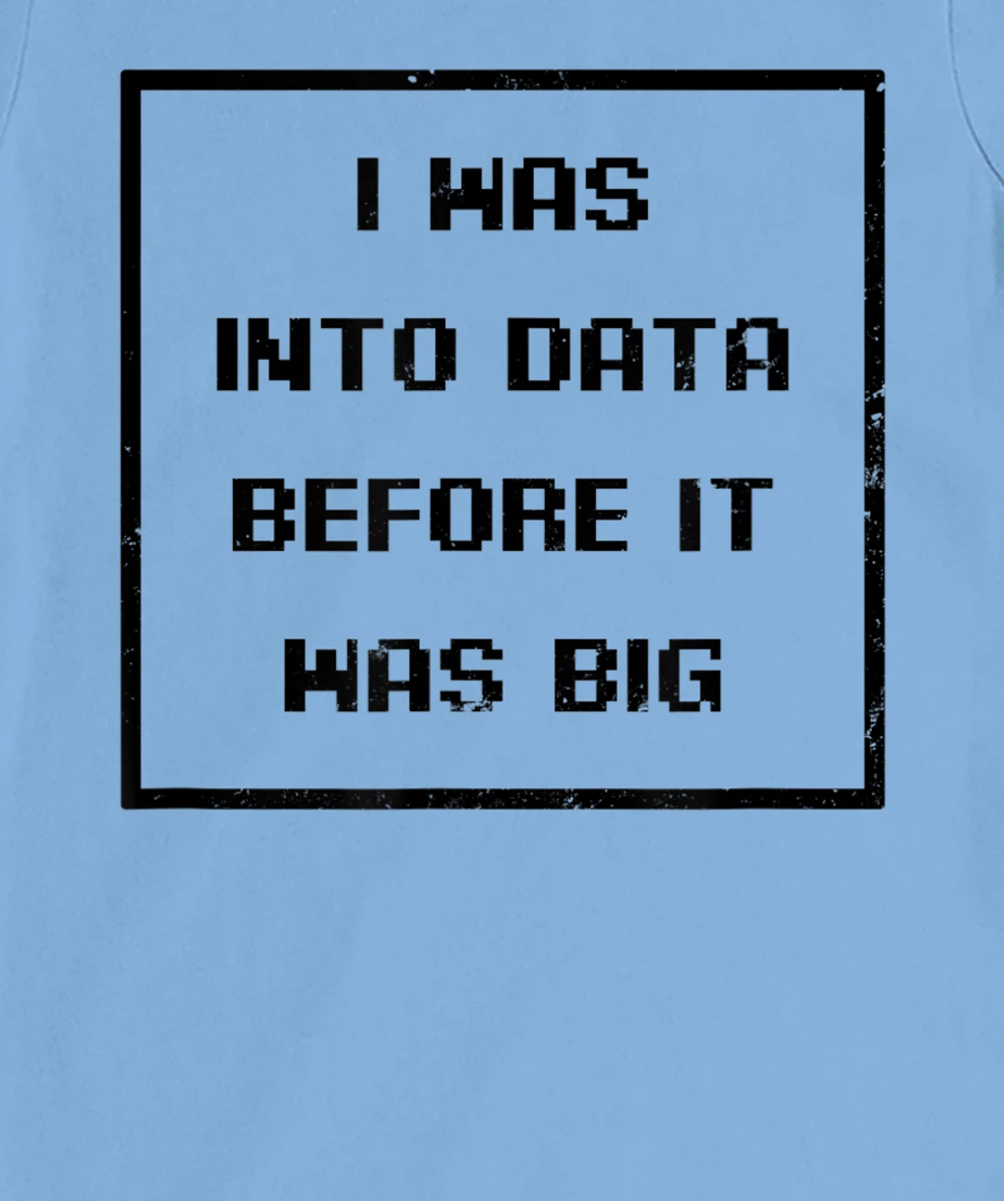 I Was Into Data Before It Was Big Design Data Nerd T-Shirt, Women T-Shirt