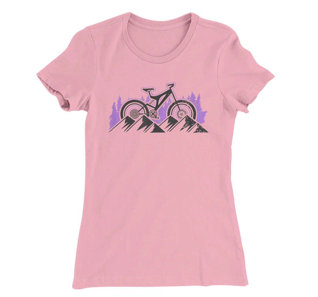 Hills Design Mountain Bike T-Shirt, Women T-Shirt