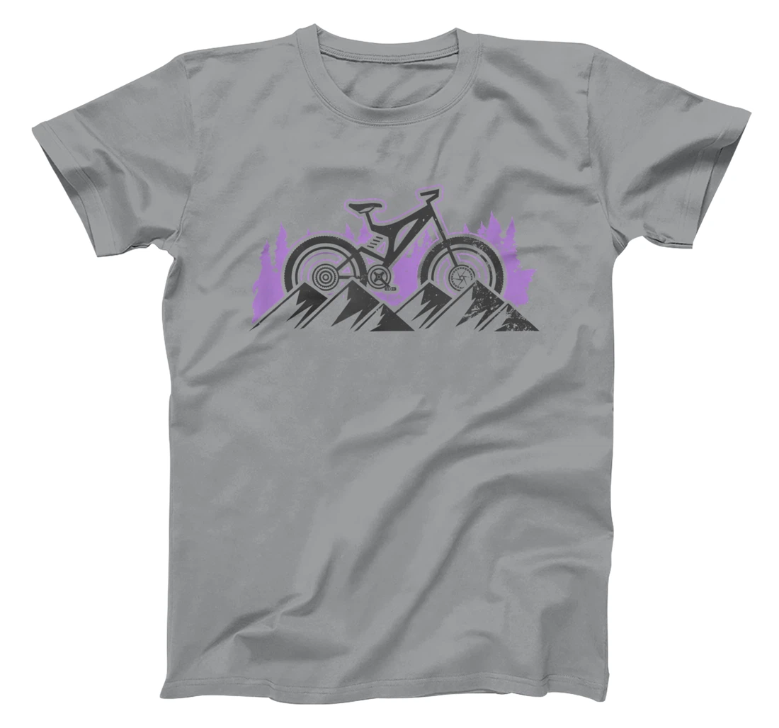 Hills Design Mountain Bike T-Shirt, Women T-Shirt