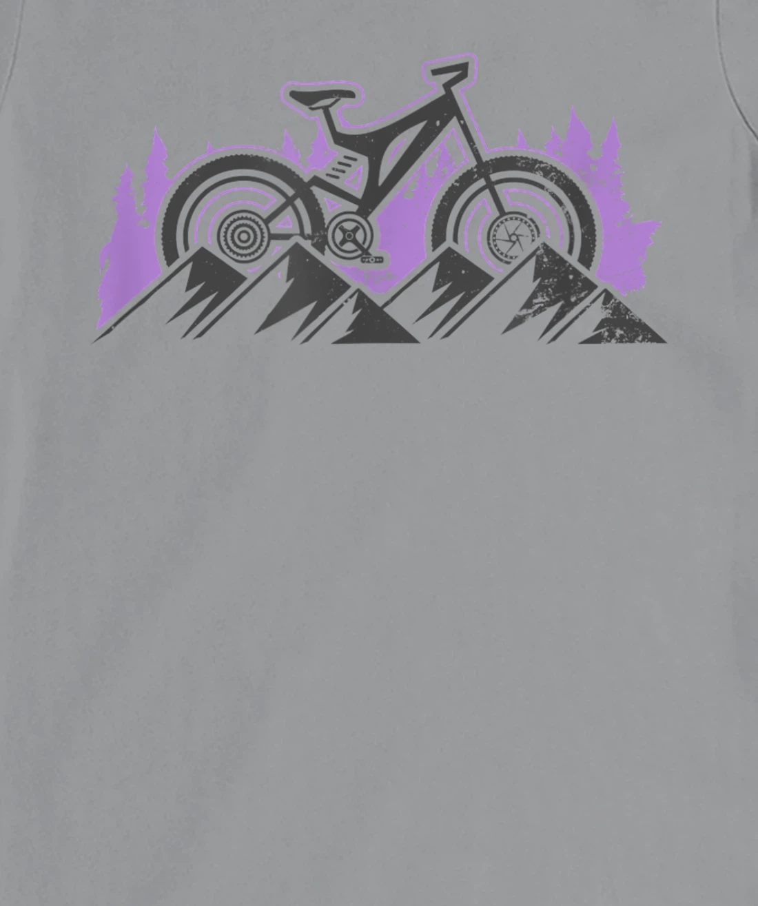 Hills Design Mountain Bike T-Shirt, Women T-Shirt