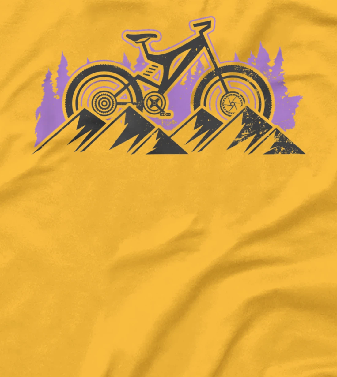 Hills Design Mountain Bike T-Shirt, Women T-Shirt