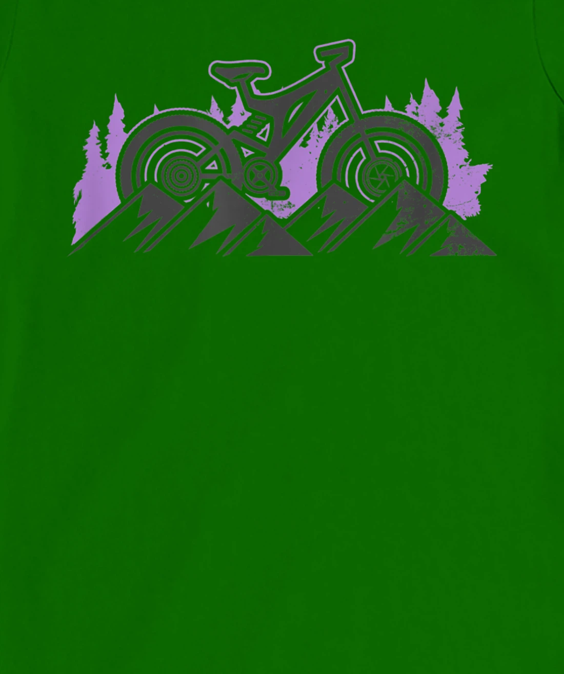 Hills Design Mountain Bike T-Shirt, Women T-Shirt