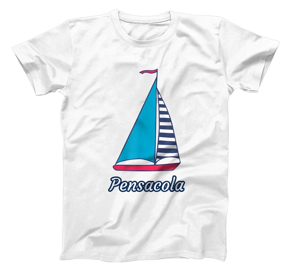 Pensacola Sailing Sail Boat Nautical Regatta T-Shirt, Kid T-Shirt and Women T-Shirt