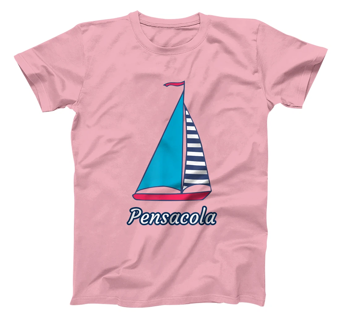 Pensacola Sailing Sail Boat Nautical Regatta T-Shirt, Kid T-Shirt and Women T-Shirt