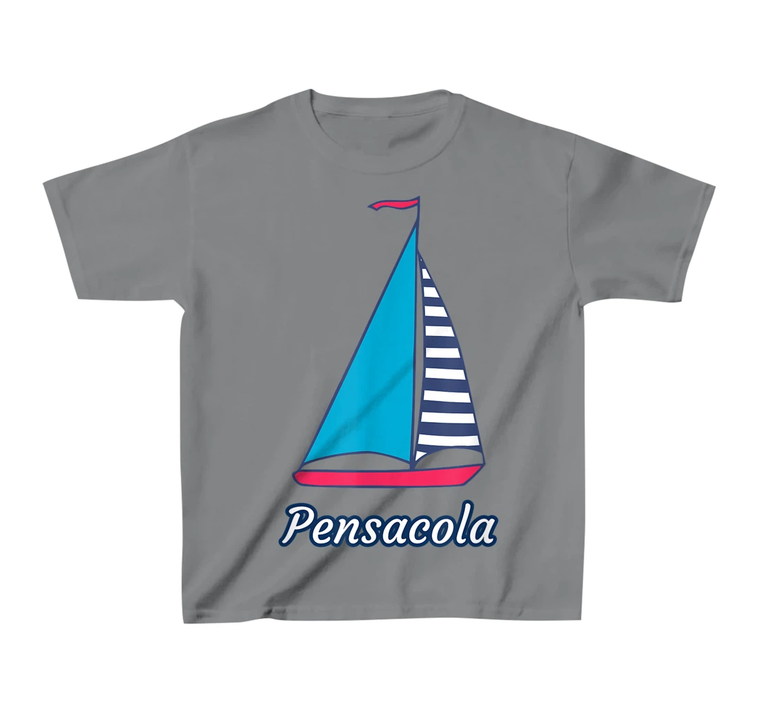 Pensacola Sailing Sail Boat Nautical Regatta T-Shirt, Kid T-Shirt and Women T-Shirt