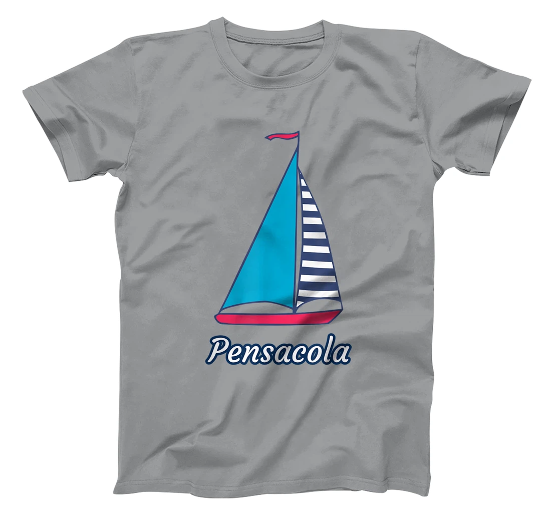Pensacola Sailing Sail Boat Nautical Regatta T-Shirt, Kid T-Shirt and Women T-Shirt