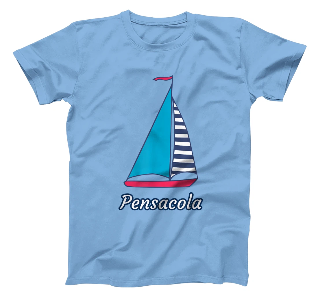 Pensacola Sailing Sail Boat Nautical Regatta T-Shirt, Kid T-Shirt and Women T-Shirt