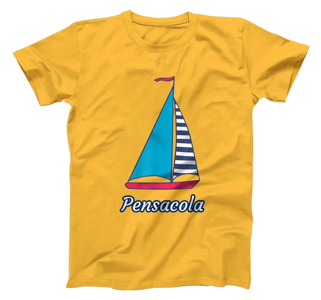 Pensacola Sailing Sail Boat Nautical Regatta T-Shirt, Kid T-Shirt and Women T-Shirt