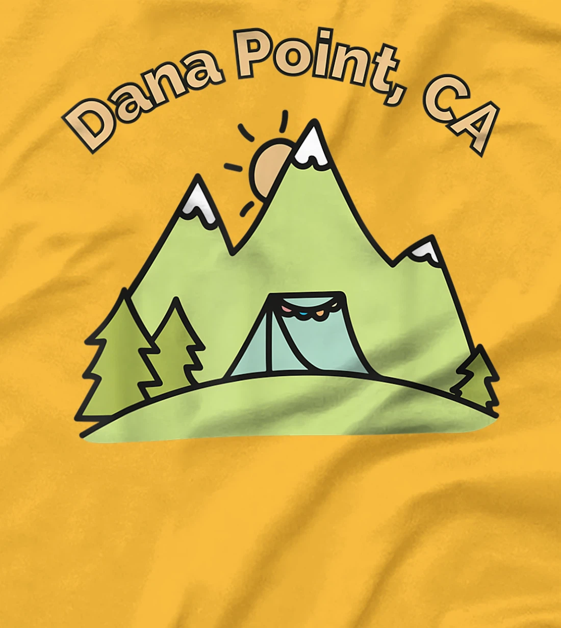 Womens Dana Point CA Mountains Hiking Climbing Camping & Outdoors T-Shirt, Kid T-Shirt and Women T-Shirt