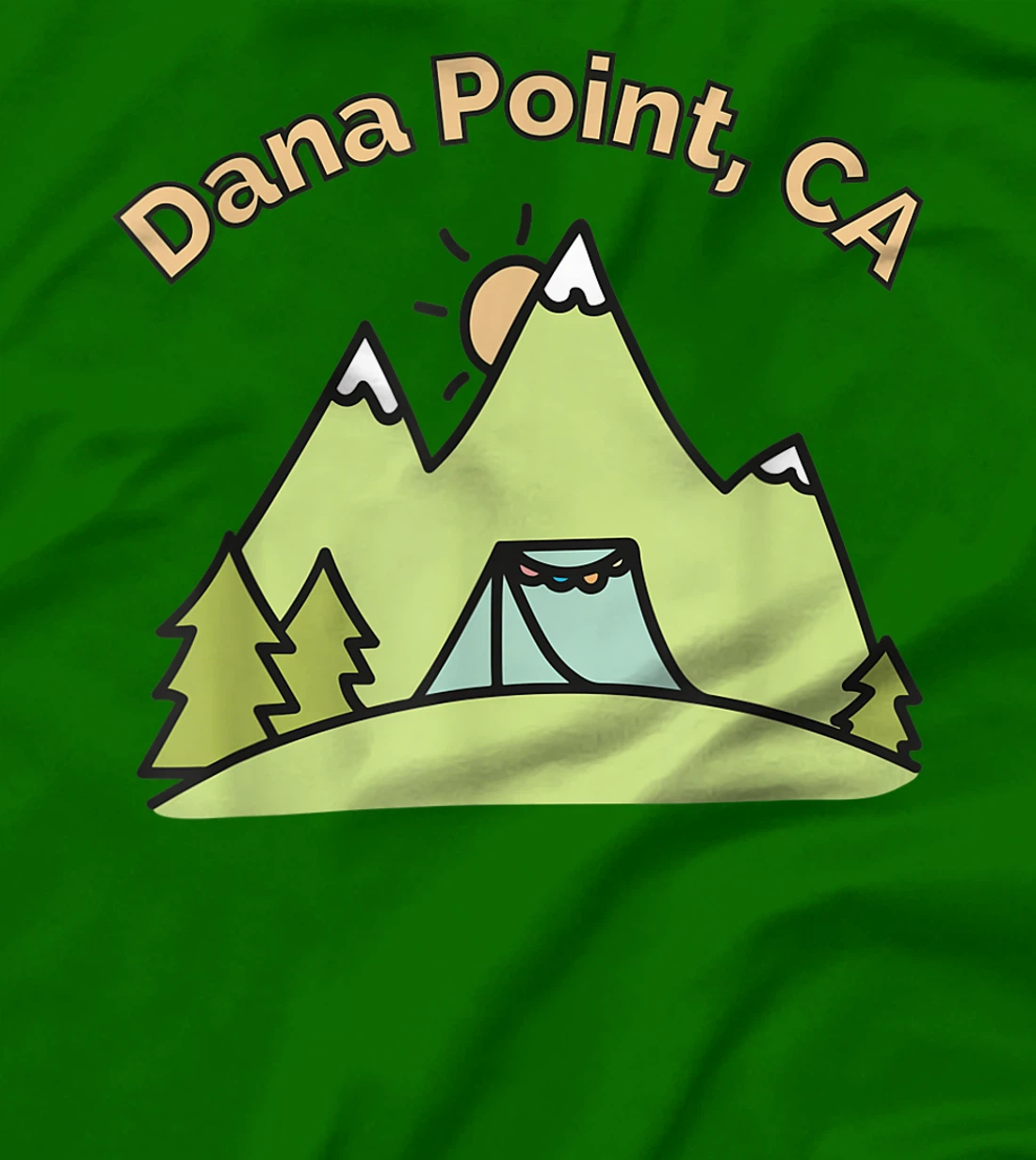 Womens Dana Point CA Mountains Hiking Climbing Camping & Outdoors T-Shirt, Kid T-Shirt and Women T-Shirt