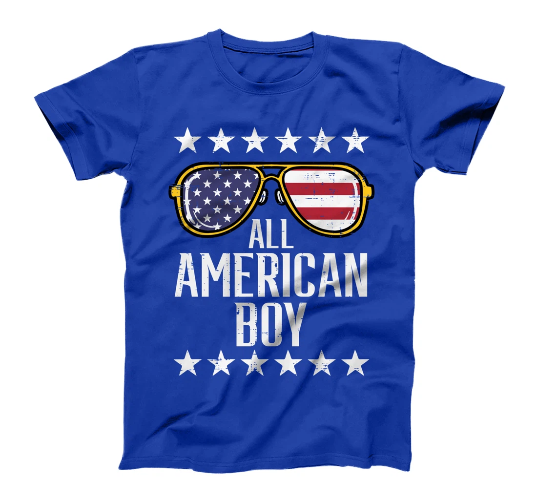 All American Boy 4th Of July Memorial Day Matching Family T-Shirt