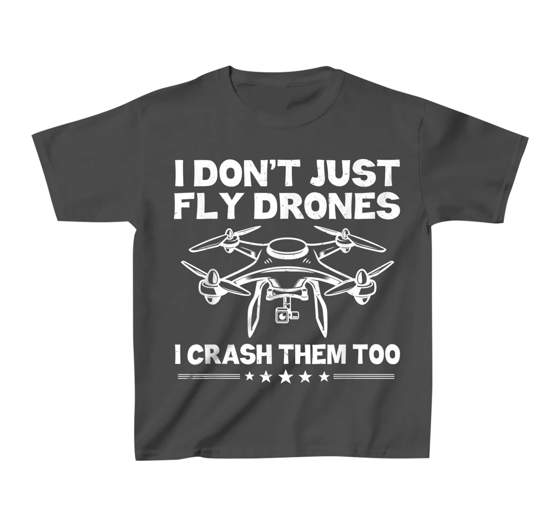 Funny Drone Pilot Art For Men Women Quadcopter Racing Lovers T-Shirt, Kid T-Shirt and Women T-Shirt