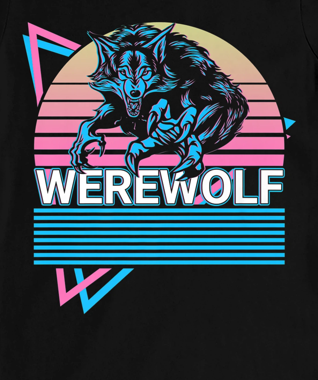 Werewolf Lycan Wolf Lycanthrope T-Shirt, Women T-Shirt