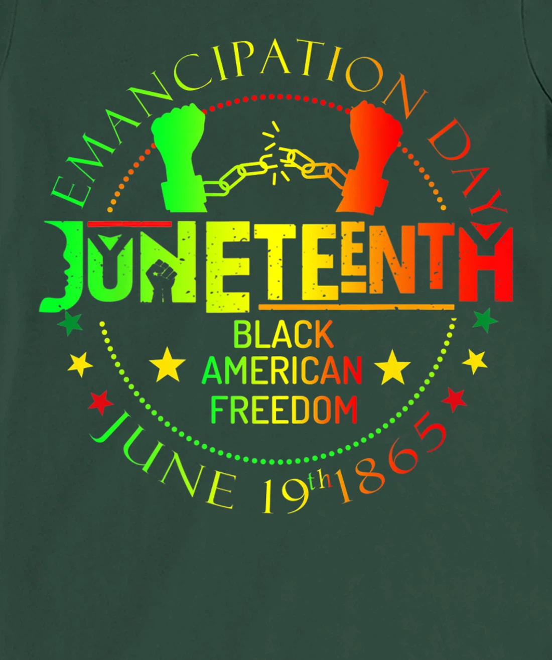Juneteenth African American Freedom Black History June 19 T-Shirt, Kid T-Shirt and Women T-Shirt