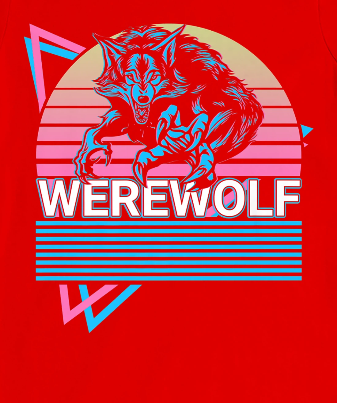 Werewolf Lycan Wolf Lycanthrope T-Shirt, Women T-Shirt