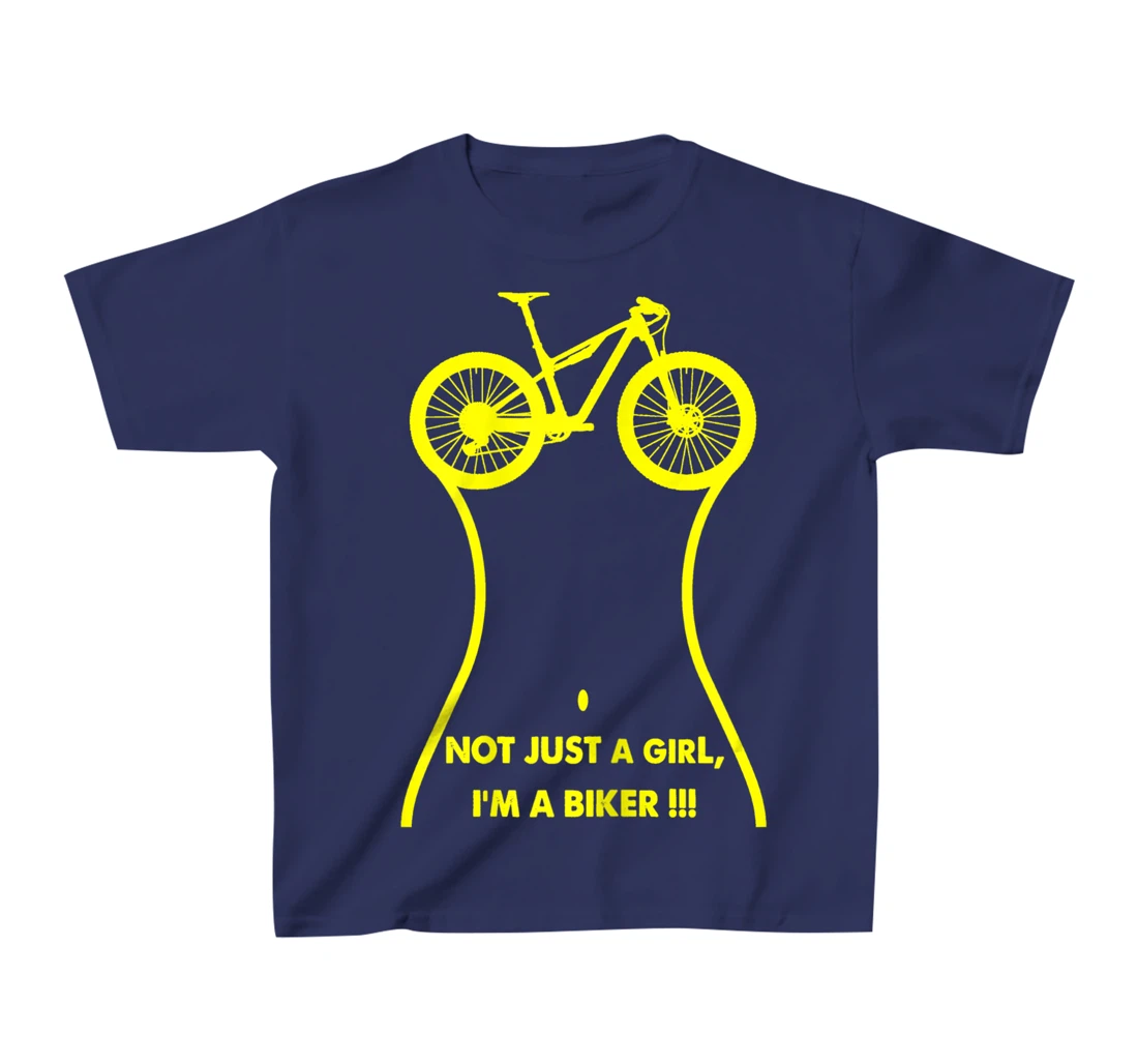 ErSa. Women's sporty girl. Cycling girl biker T-Shirt, Kid T-Shirt and Women T-Shirt