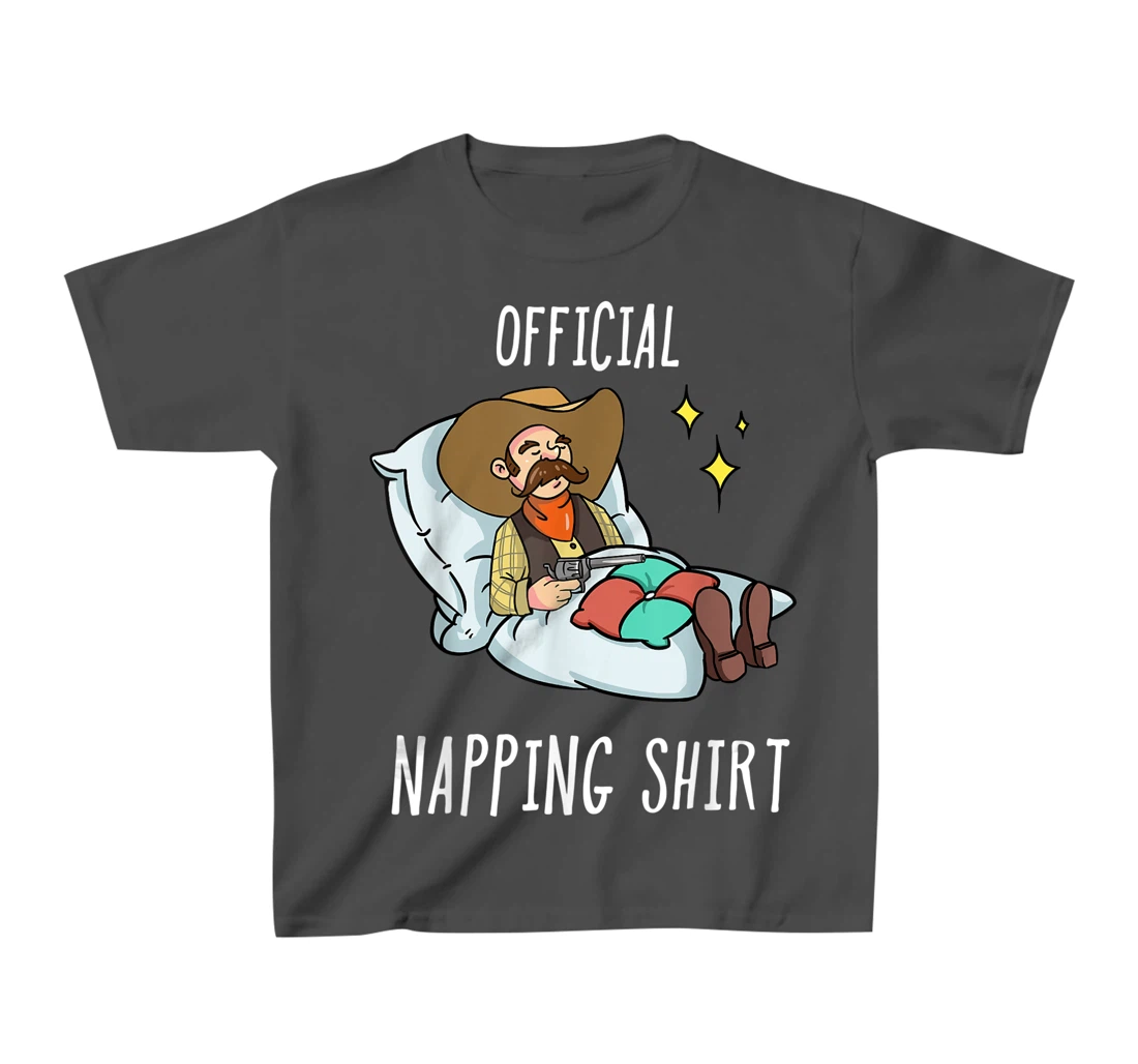 Sleeping Cowboy Pajamas Sleepyhead T-Shirt, Kid T-Shirt and Women T-Shirt