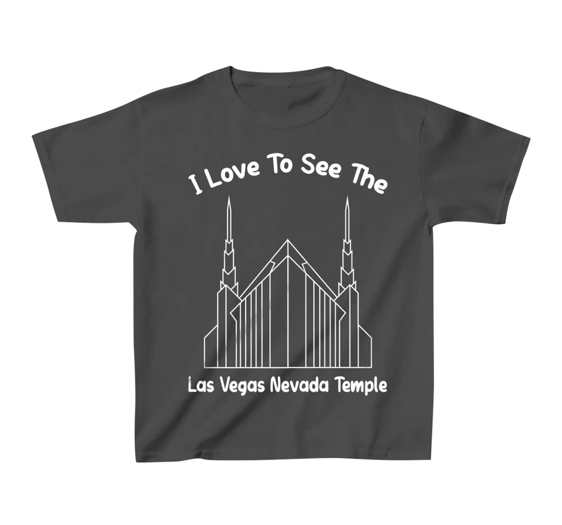 Las Vegas NV Temple, I love to see my temple, primary T-Shirt, Kid T-Shirt and Women T-Shirt