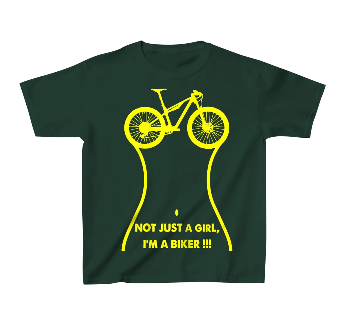 ErSa. Women's sporty girl. Cycling girl biker T-Shirt, Kid T-Shirt and Women T-Shirt