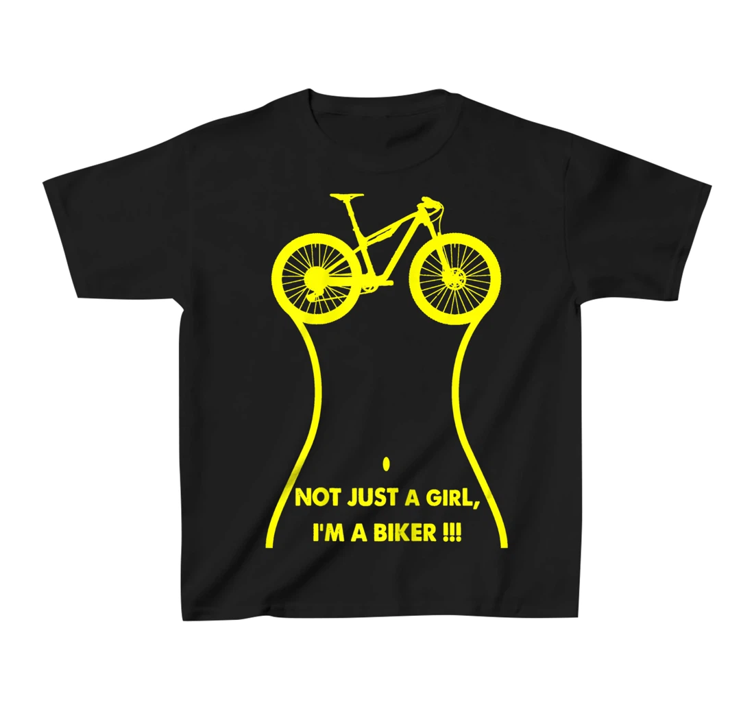 ErSa. Women's sporty girl. Cycling girl biker T-Shirt, Kid T-Shirt and Women T-Shirt