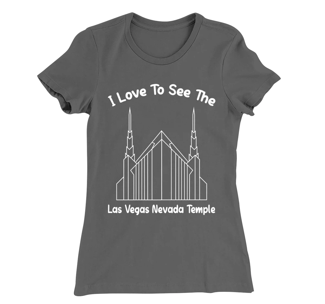 Las Vegas NV Temple, I love to see my temple, primary T-Shirt, Kid T-Shirt and Women T-Shirt