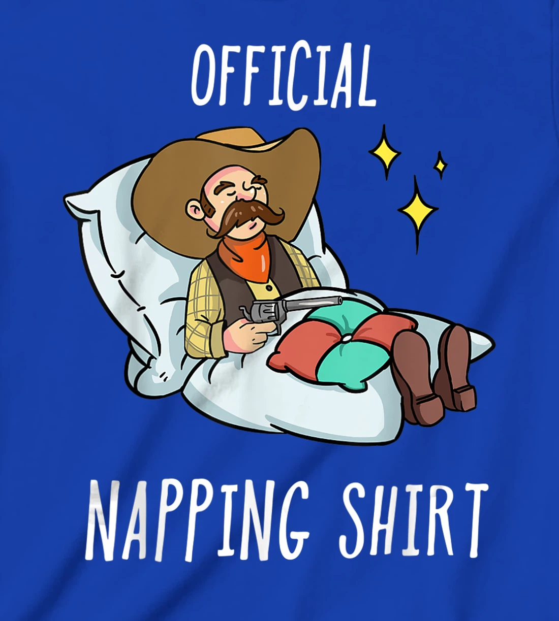 Sleeping Cowboy Pajamas Sleepyhead T-Shirt, Kid T-Shirt and Women T-Shirt