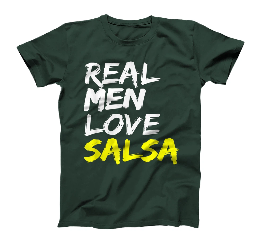 Salsa Dancer Dance Partner Mens Outfit Real Men Love Salsa T-Shirt, Kid T-Shirt