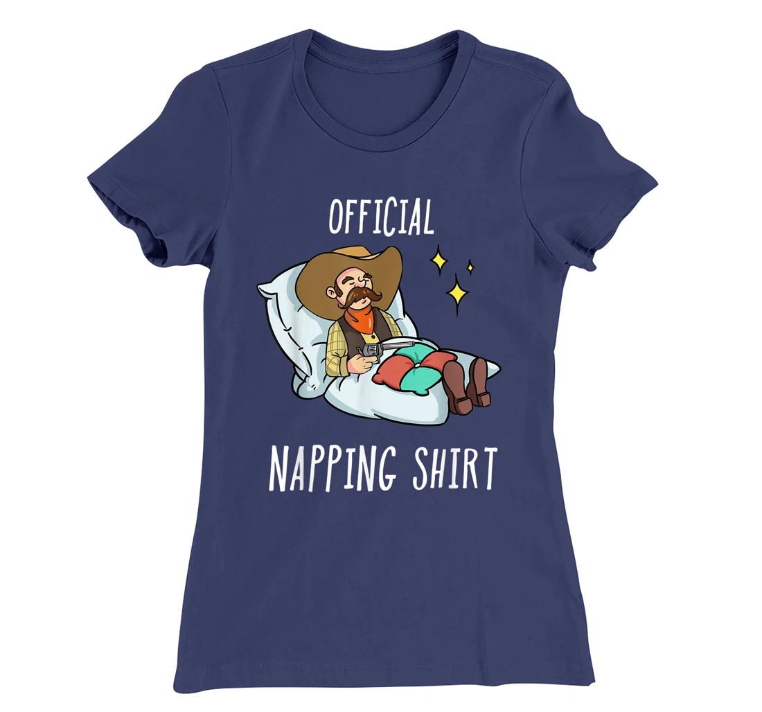 Sleeping Cowboy Pajamas Sleepyhead T-Shirt, Kid T-Shirt and Women T-Shirt