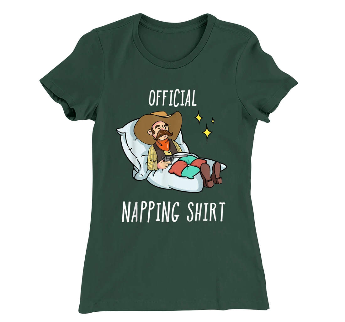 Sleeping Cowboy Pajamas Sleepyhead T-Shirt, Kid T-Shirt and Women T-Shirt