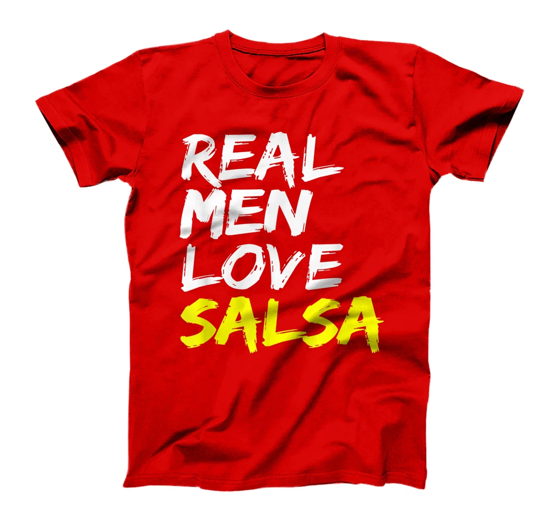 Salsa Dancer Dance Partner Mens Outfit Real Men Love Salsa T-Shirt, Kid T-Shirt